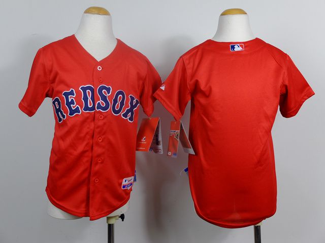 Youth Boston Red Sox Blank Red MLB Jerseys->youth mlb jersey->Youth Jersey